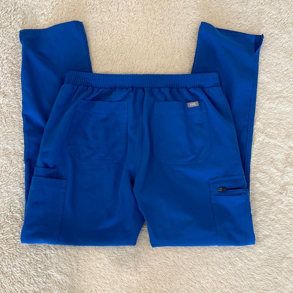 Figs Blue Scrub Pants